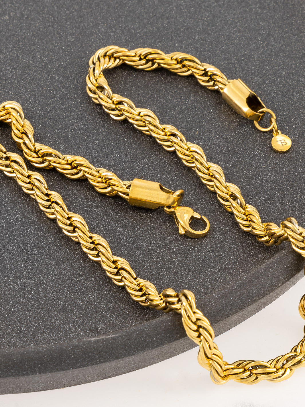 Zar R Rope Chain – Burnt