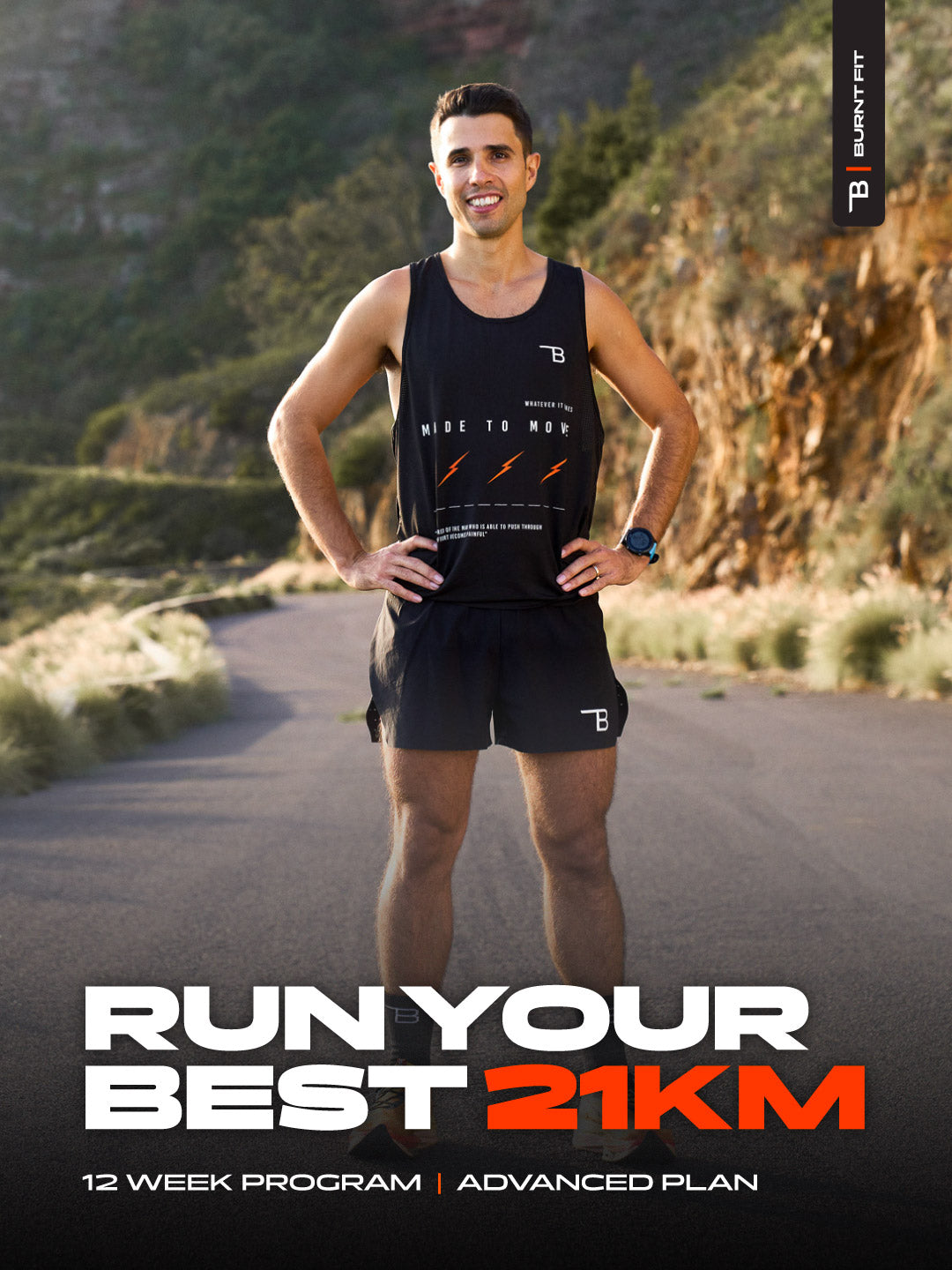 21km Program Run Your Best Half Marathon | Advanced 21KM | 12-Week Plan | Burnt Fit