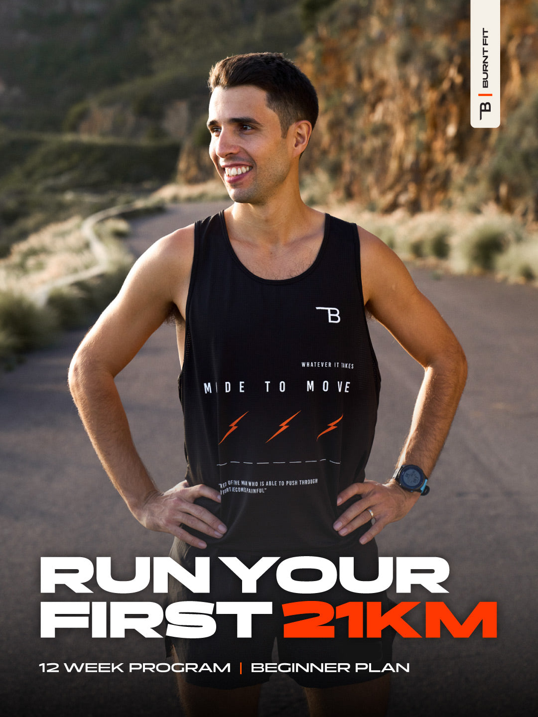 21km Program Half Marathon Race Training | 12-Week Beginner Plan | 21KM | Burnt Fit