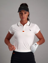 Women's Golf Polo - White