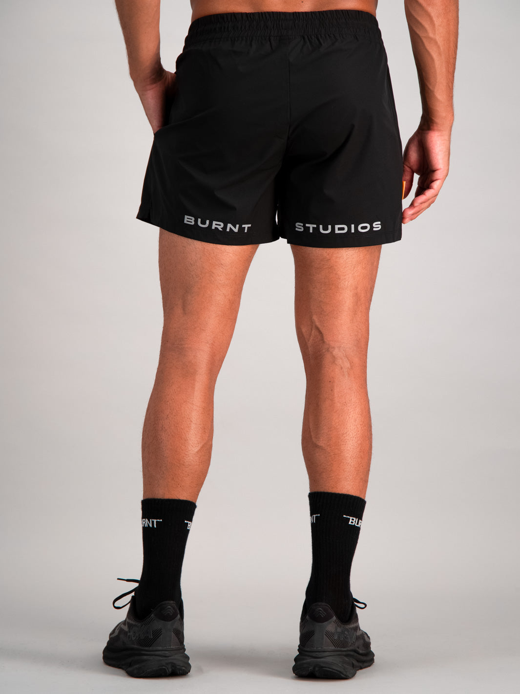 Burnt Studio Men s Bondi 5 Short LA Black