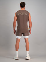 LA Muscle Tank - Brown