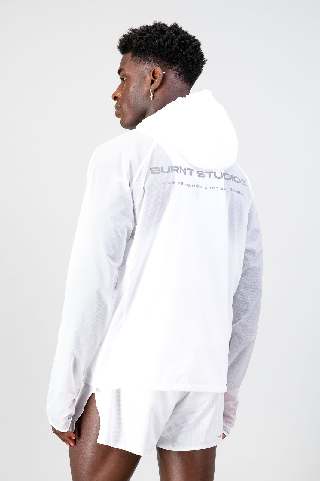 Burnt Studios | Men's Pro Lightweight Jacket - White
