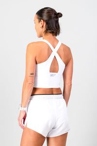 SpeedRacer Supportive Tank - White