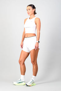 SprintRacer Women's Run Short - White