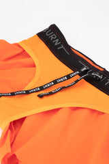 SpeedSkin™ Women's Run Shorts - Orange