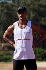 SpeedMesh™ Men's Pro Tank - White