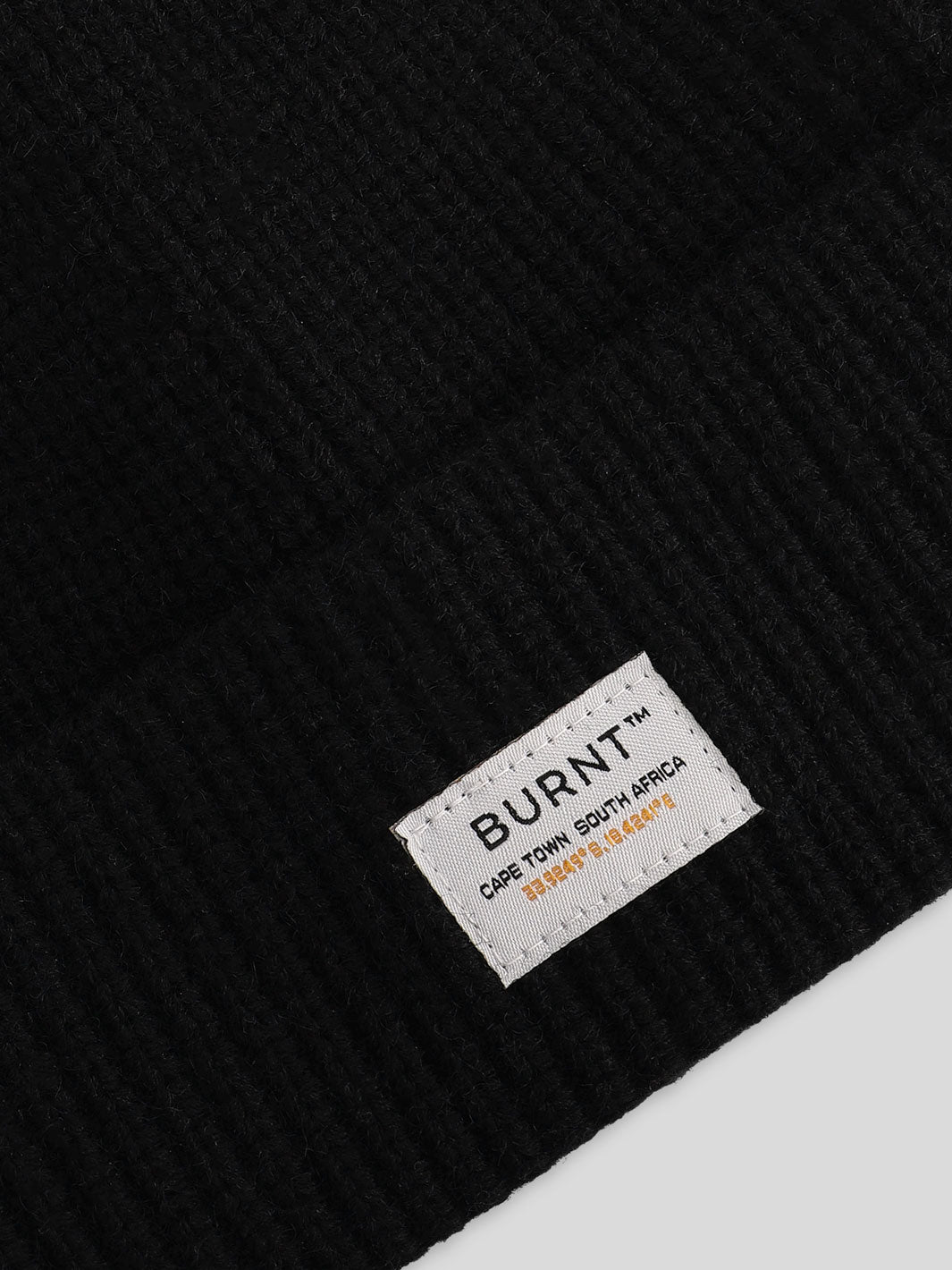 Moscow Beanie in black - close view
