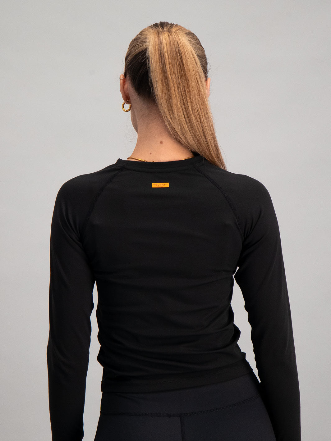 Fitted Long Sleeve - Black