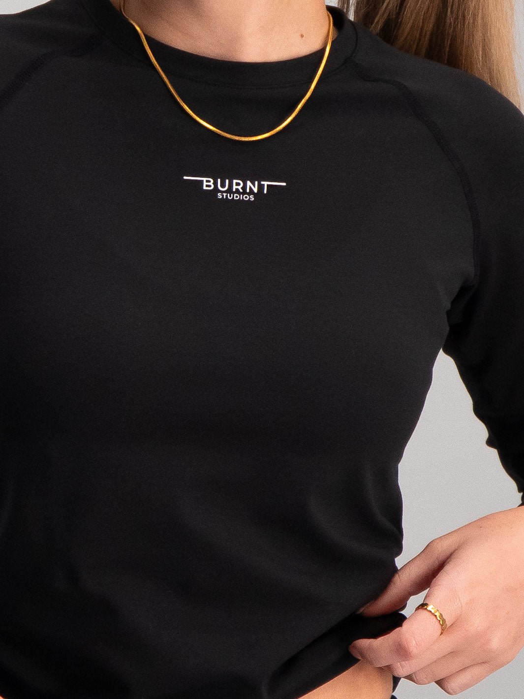 Fitted Long Sleeve - Black