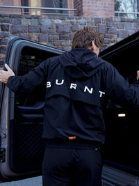 Burnt Studios Men Activewear Training Kyoto Jacket in black