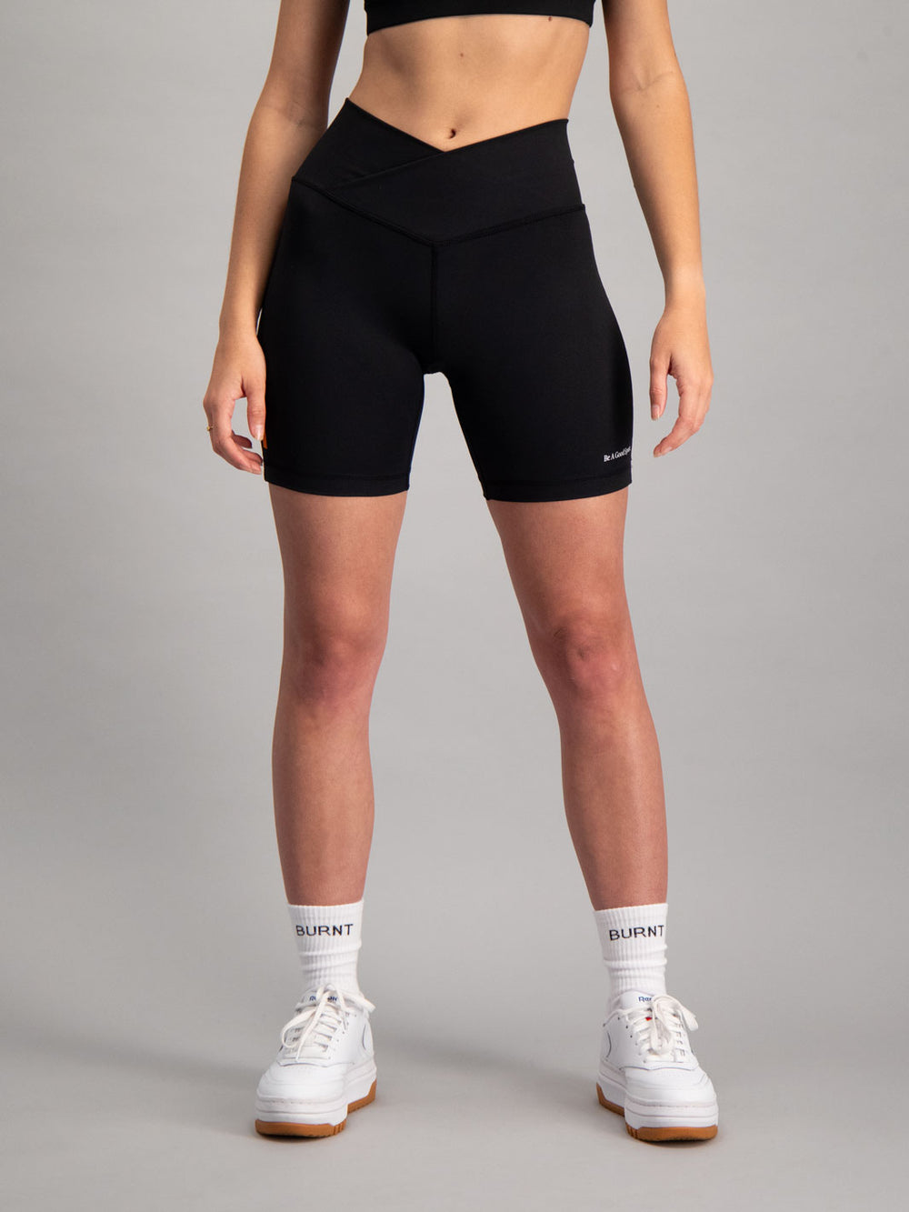 Womens - Core Six Inch Tight Shorts in Black
