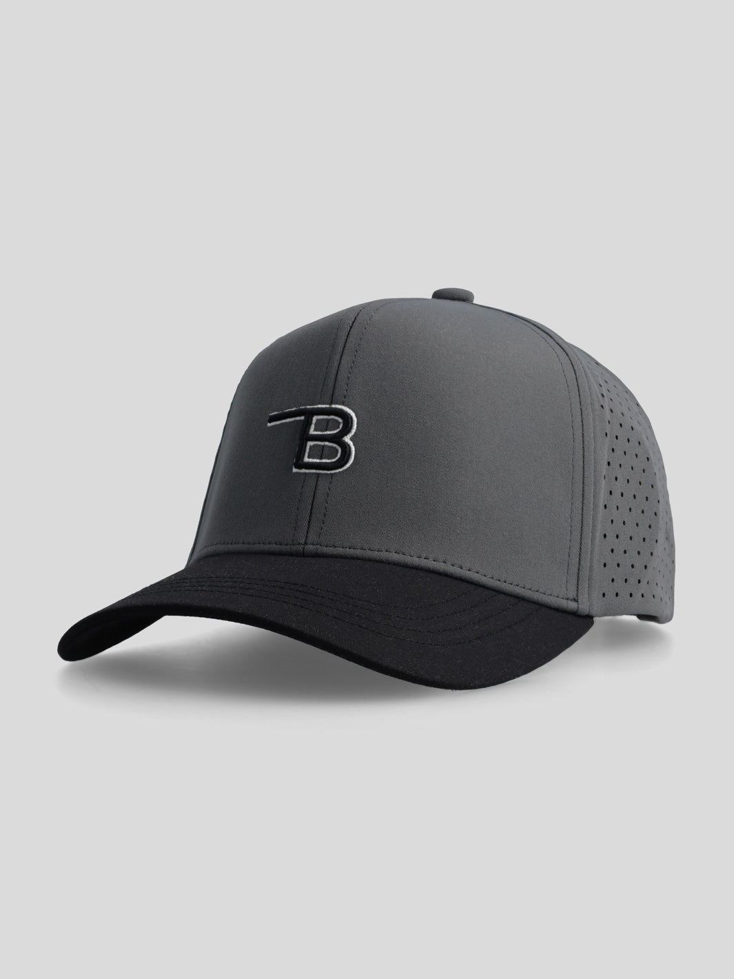 Golf Cap - Black/Charcoal