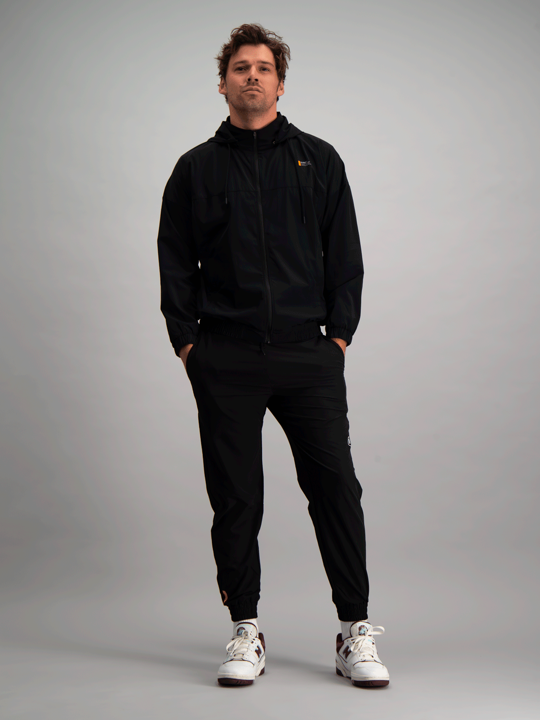 Burnt Men Activewear Training Kyoto Jogger in Black Full Length