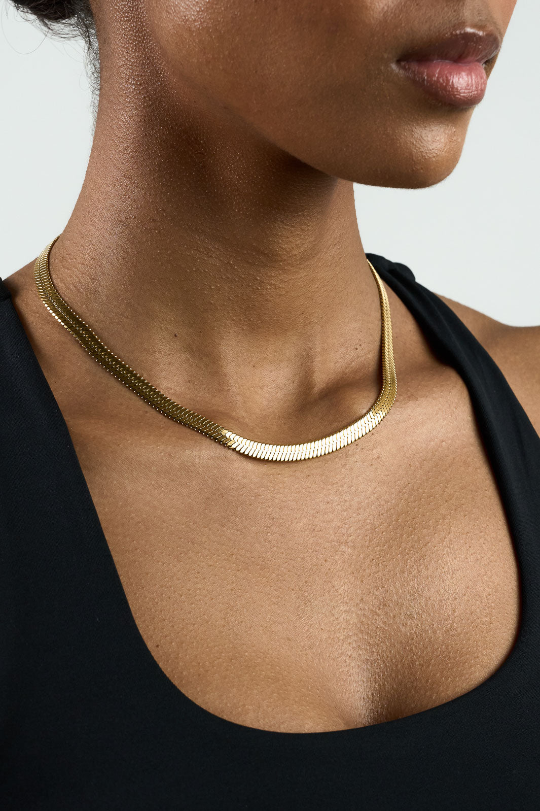 Fine Snake Necklace
