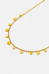Tiny Charm Necklace - Round