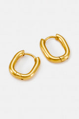 Chunky Oval Hoops