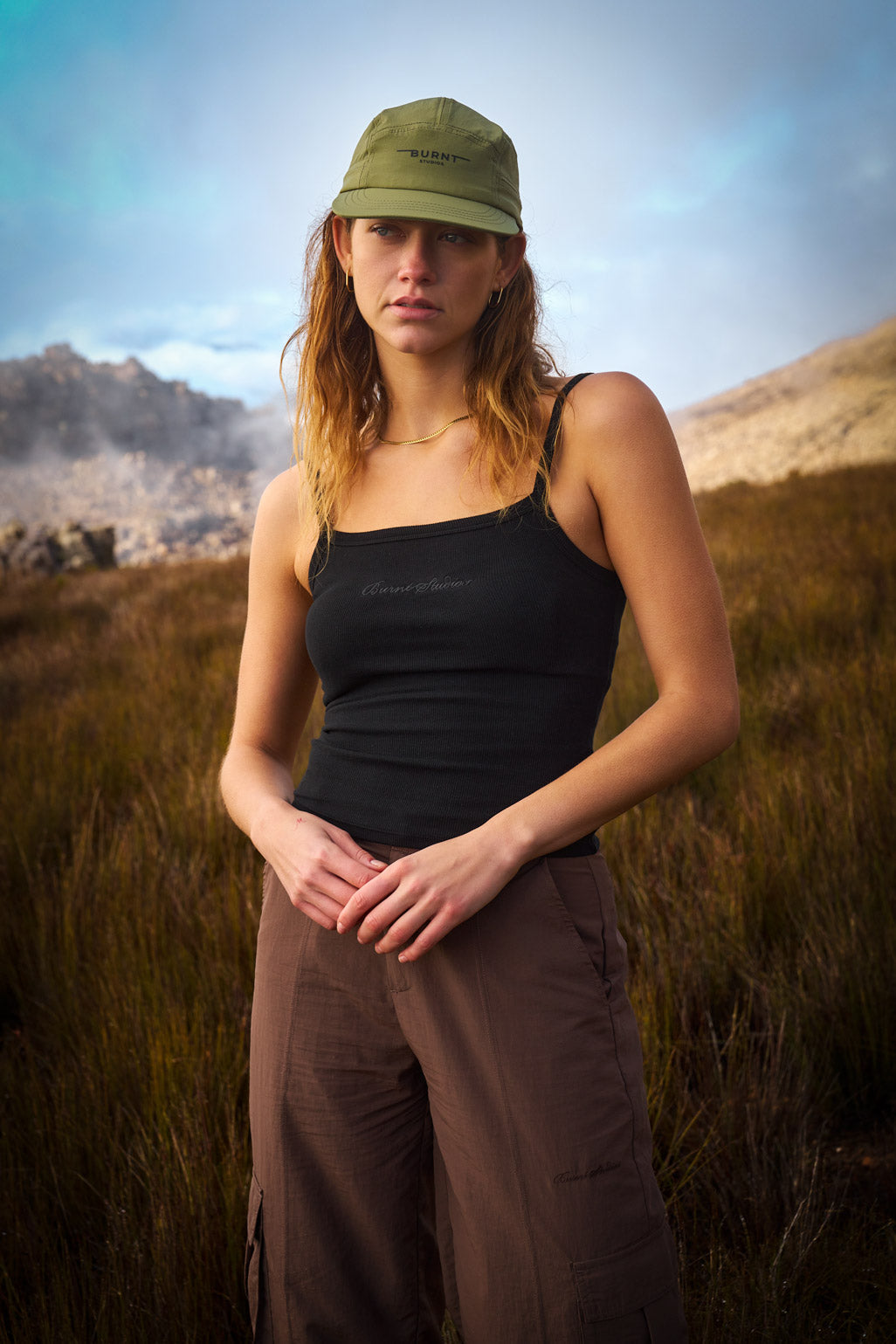 Minimal Rib Tank - Black