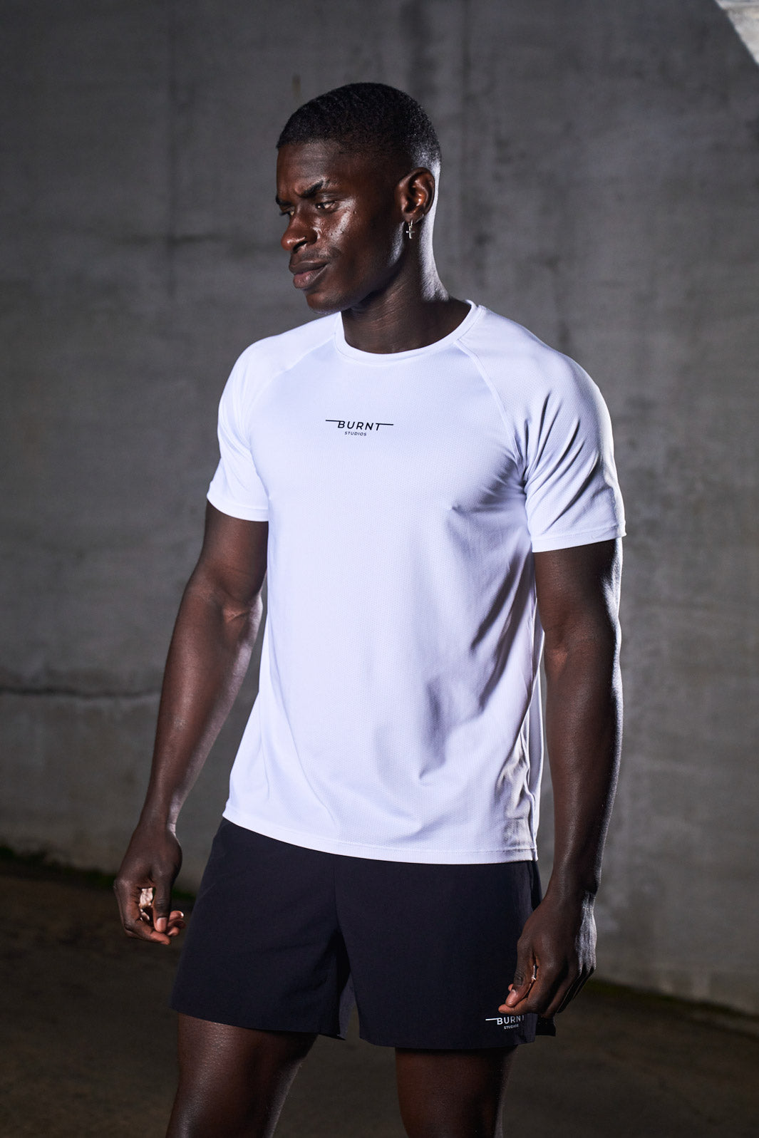 Fundamental Active Tee - White