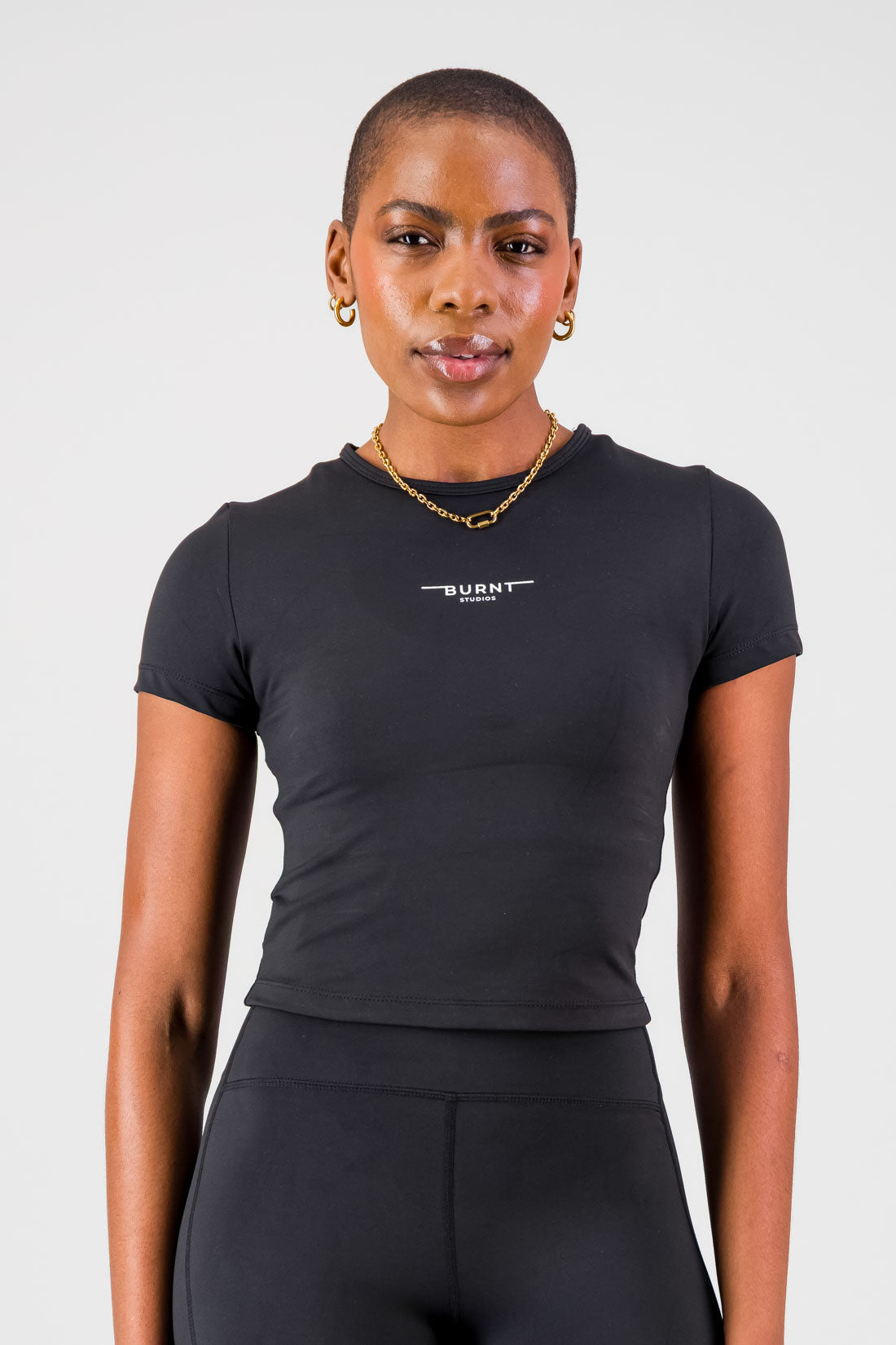 Essential Olivia Fitted Tee - Black