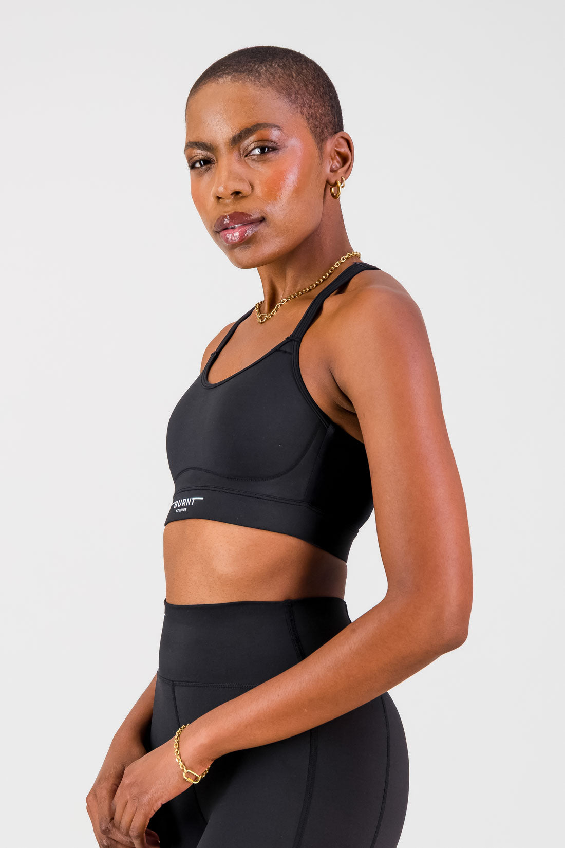 Burnt Studios | Essential Support Bra - Black