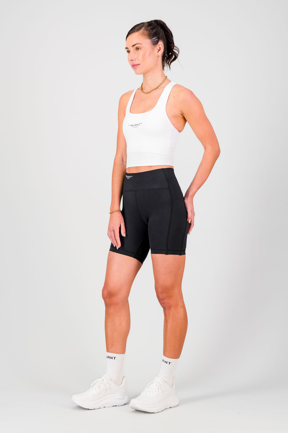 Burnt Studios | Essential Restore Supportive Tank - White
