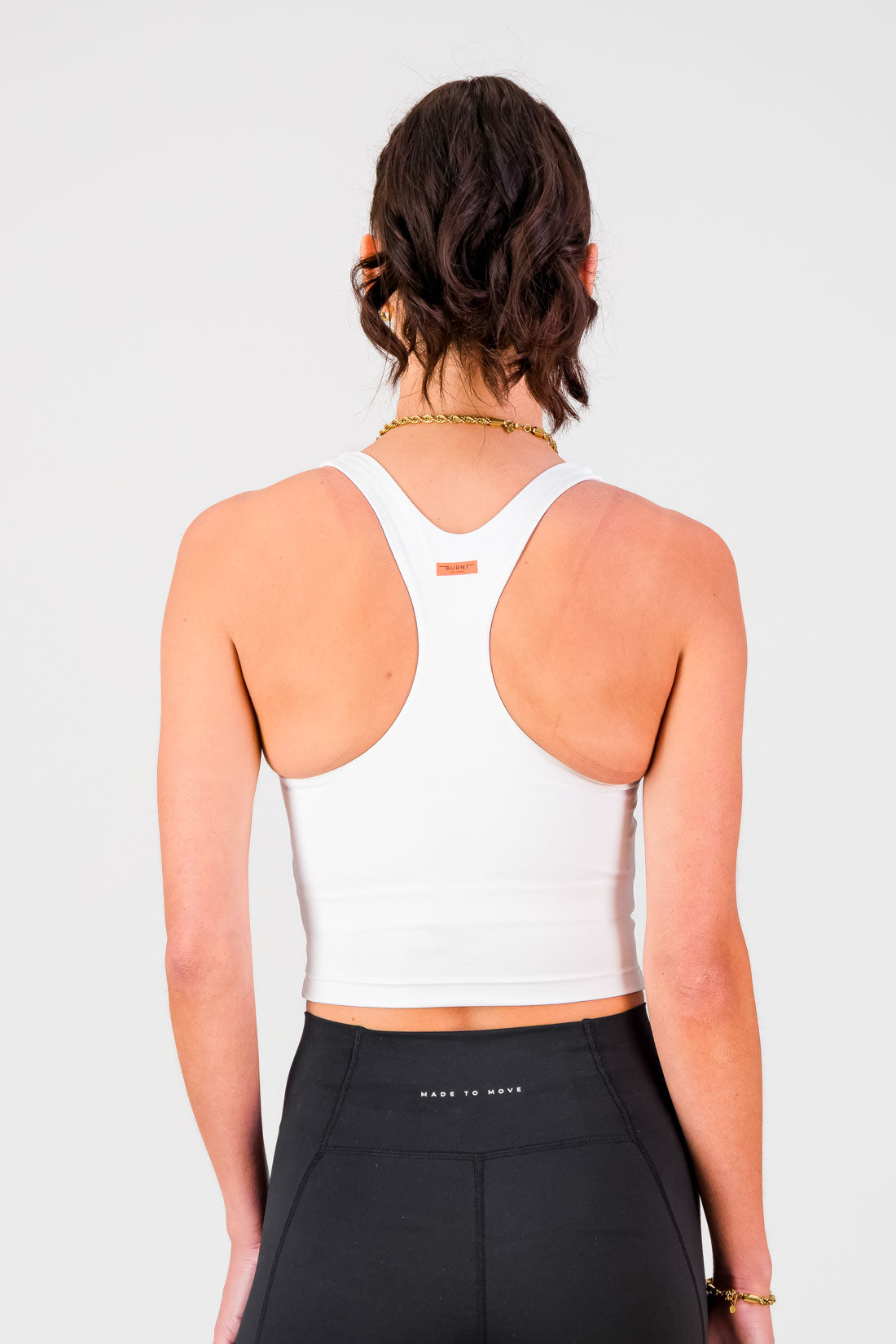 Burnt Studios | Essential Restore Supportive Tank - White