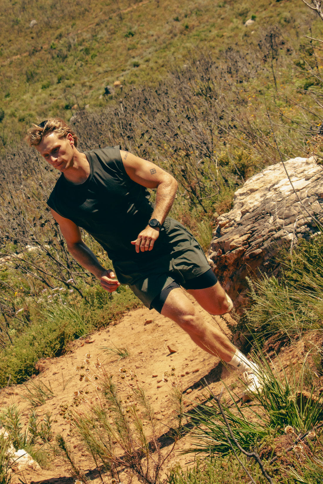Burnt Studios | Muscle Tank - Forest Green