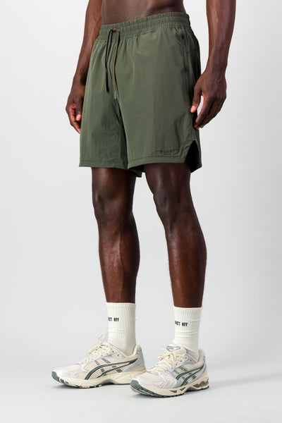 Burnt Studios | Core 7-inch Short - Forest Green