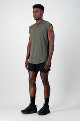 Muscle Tank - Forest Green