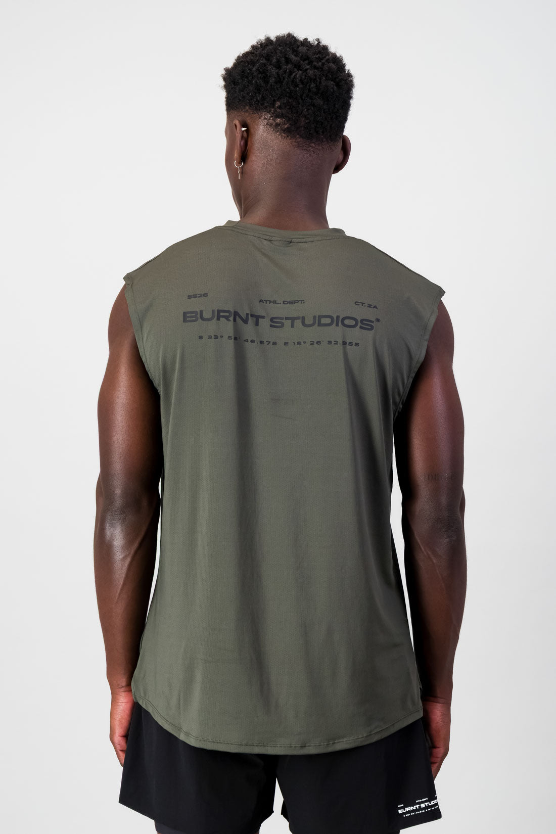 Burnt Studios | Muscle Tank - Forest Green
