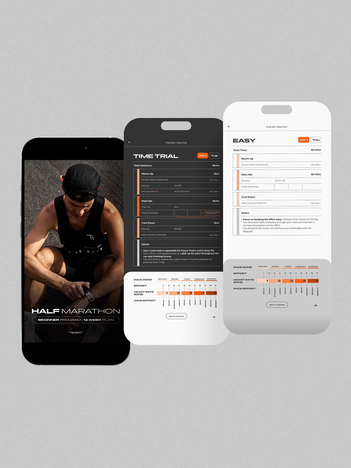 21km Program Half Marathon Race Training | 12-Week Beginner Plan | 21KM | Burnt Fit