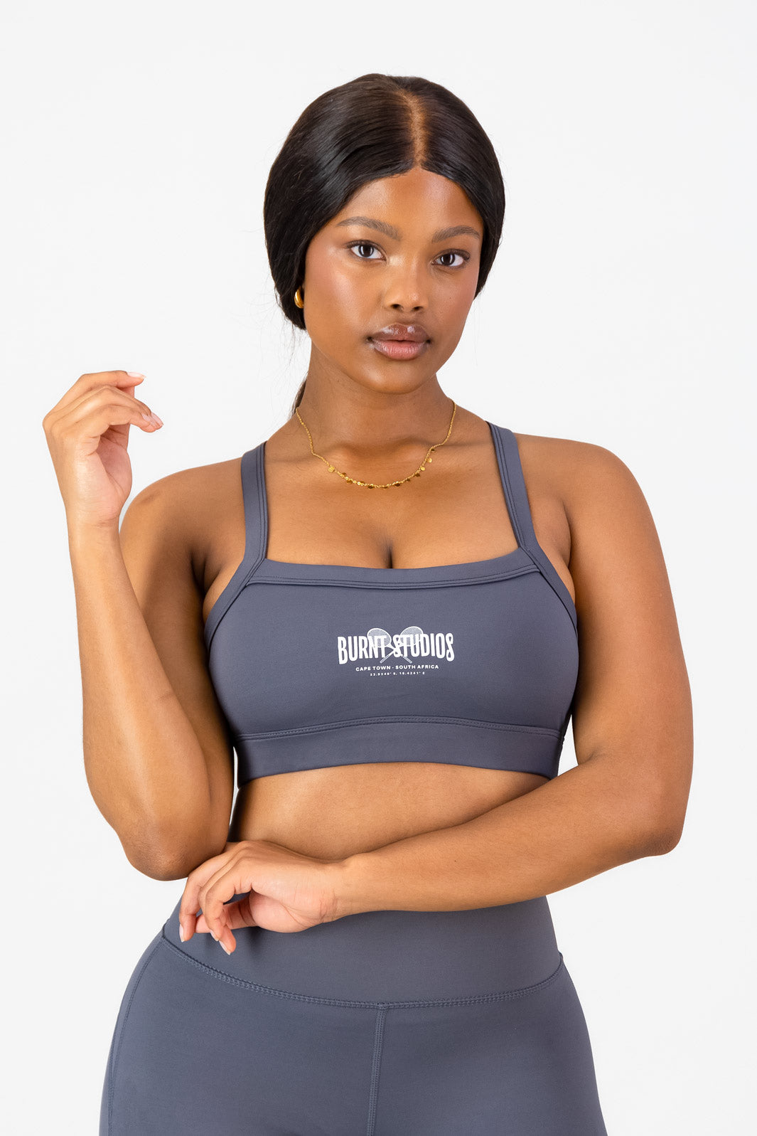 Core Sports Bra - Charcoal