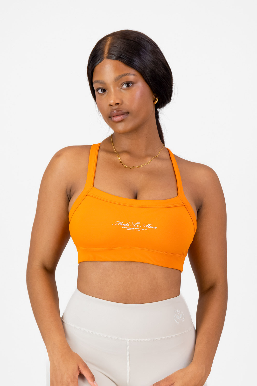 Core Sports Bra - Orange