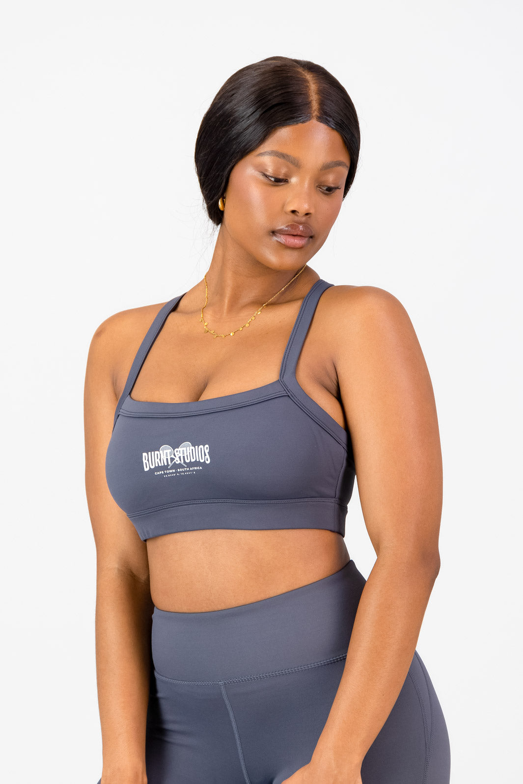 Core Sports Bra - Charcoal