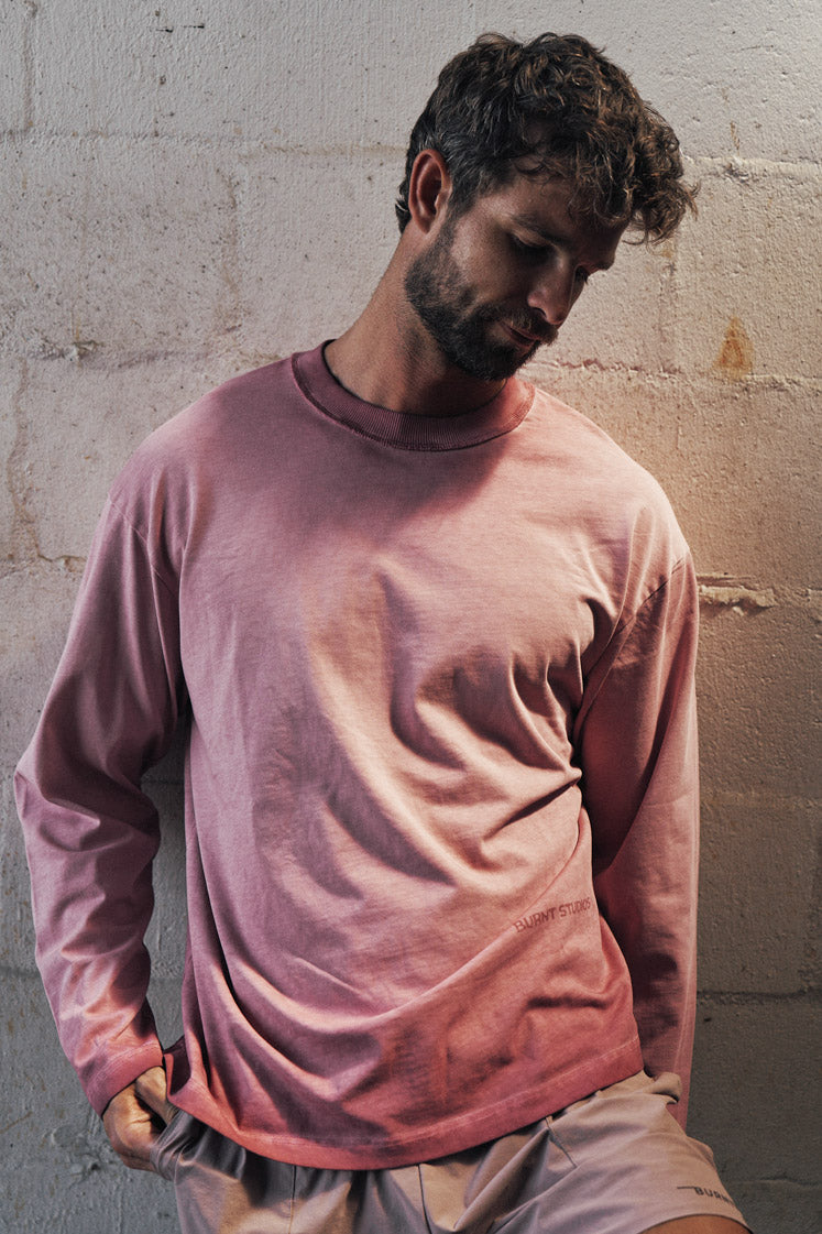 Faded Long Sleeve - Clay