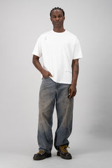 Faded Boxed Tee - Vintage White