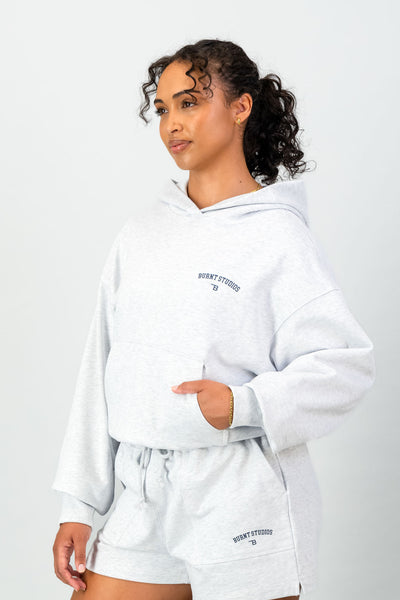 Burnt Studios | Legacy Hoodie - Grey Melange