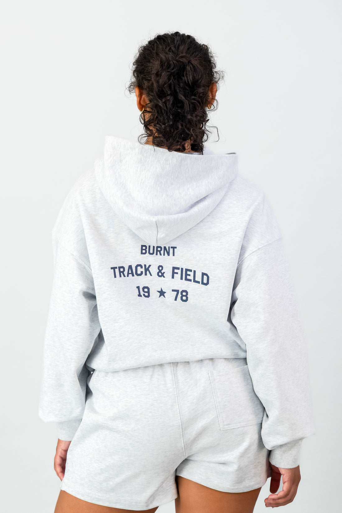 Burnt Studios | Legacy Hoodie - Grey Melange