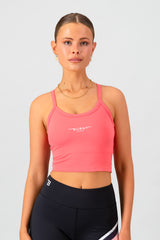 Supportive Tank - Fiery Pink