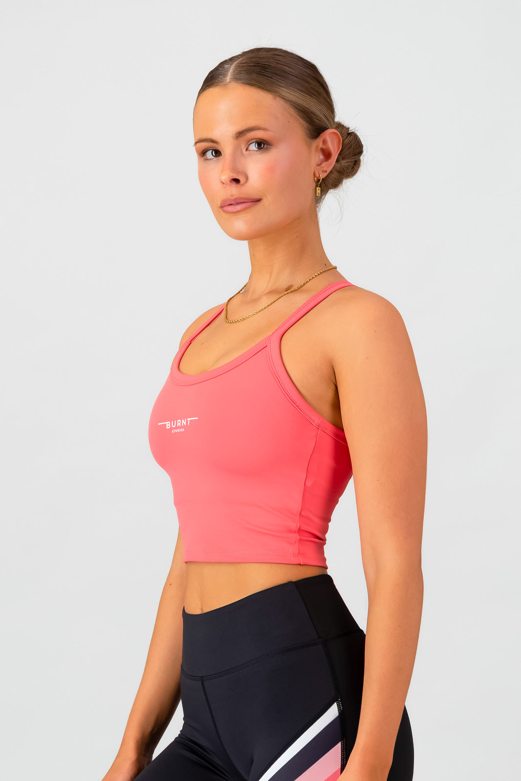 Supportive Tank - Fiery Pink