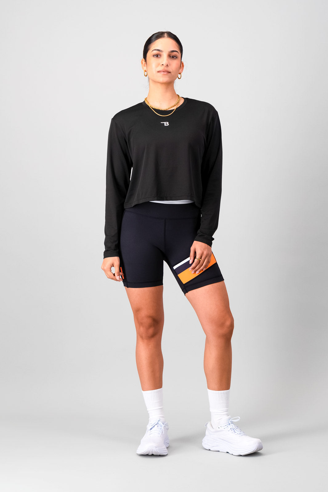 Relay Relaxed Long Sleeve - Black