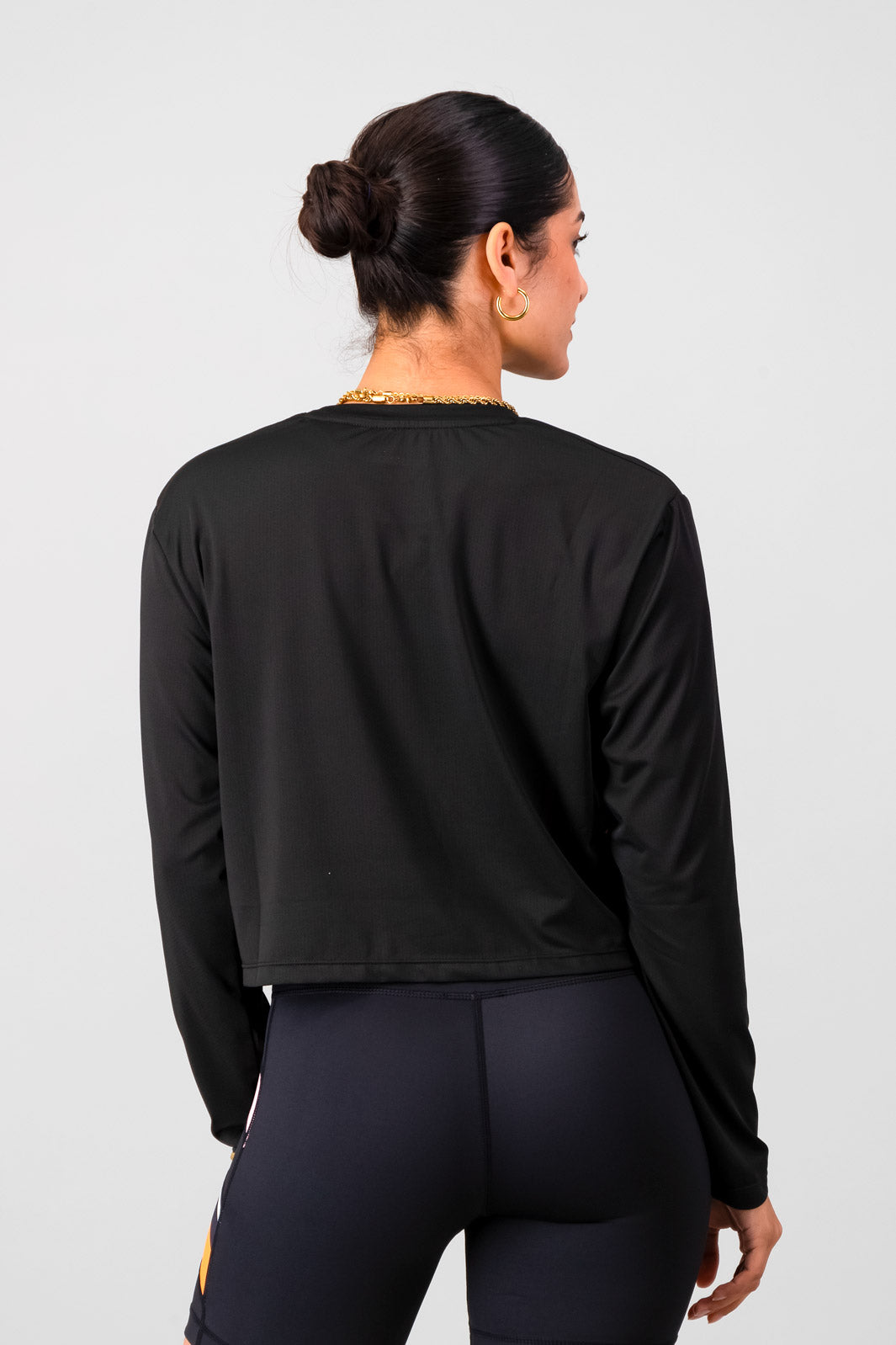 Relay Relaxed Long Sleeve - Black