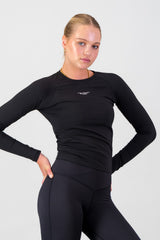 Fitted Long Sleeve - Black