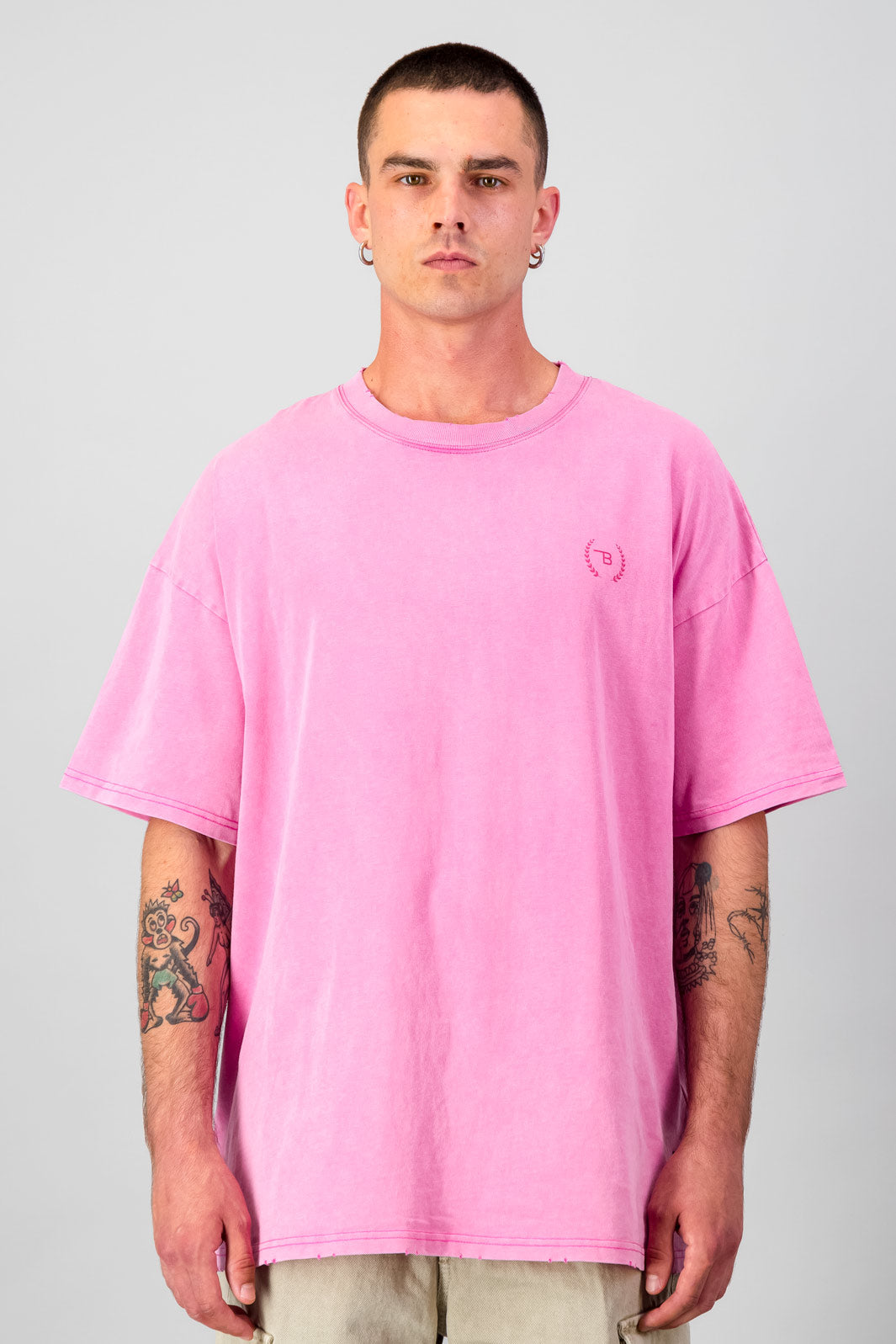 Ultra Heavy Oversized Tee - Bloom