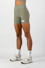 Stile Di Vita Rib Short - Sage