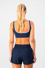 Trophy Bra - Navy & White