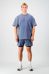 Ultra Heavy Tee - Washed Blue