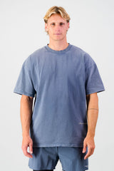 Ultra Heavy Tee - Washed Blue