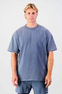 Ultra Heavy Tee - Washed Blue